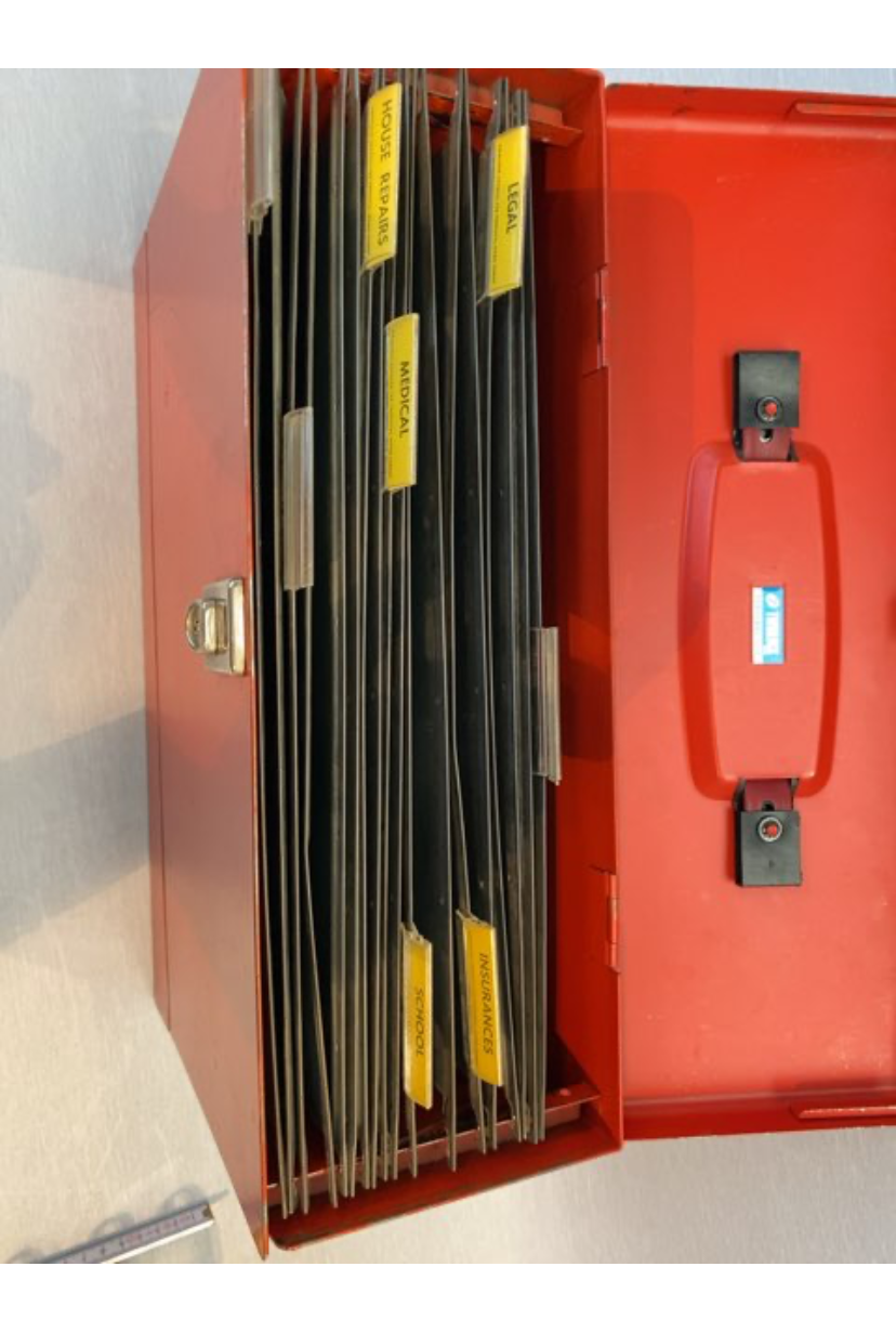 Retro arkiv boks